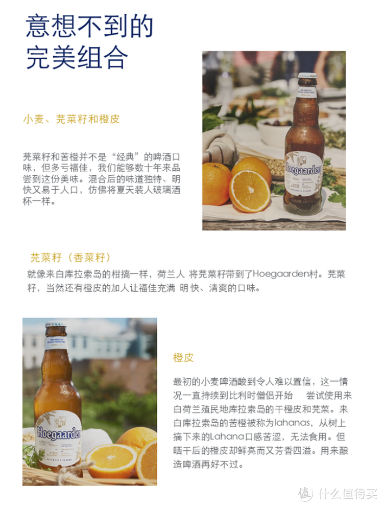 每日小酌一杯，果香馥郁的精酿啤酒—Hoegaarden White 福佳白啤酒