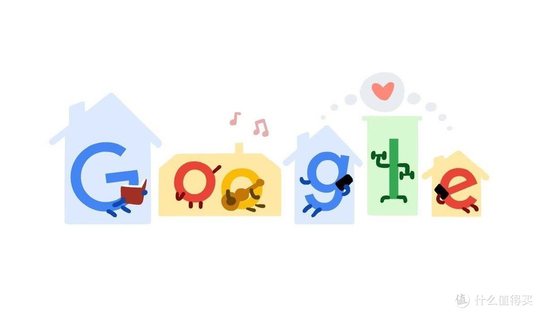 急了！Google Doodle：待在家里，拯救生命