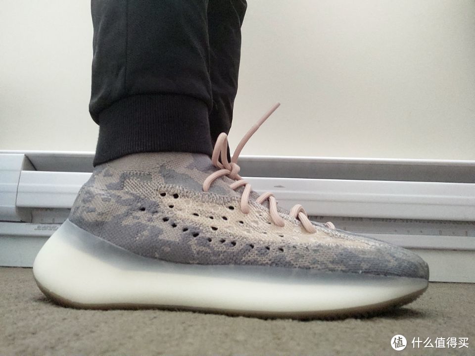 快跑，肥鲇鱼来啦！Yeezy 380 “Mist迷雾”丐版开箱上脚（附与350v2对比）