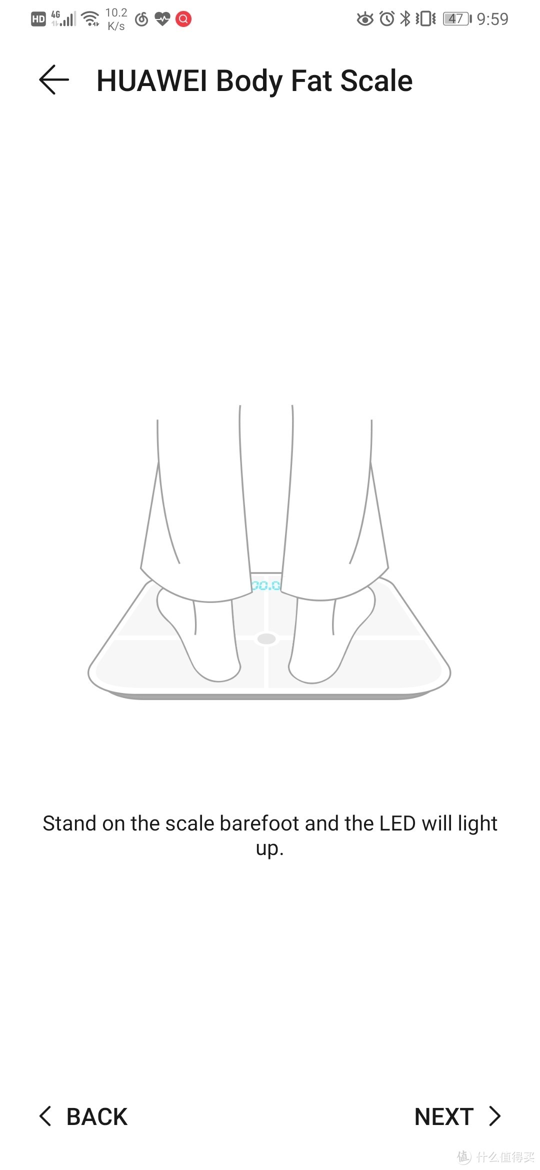 华为CH18体脂秤初体验