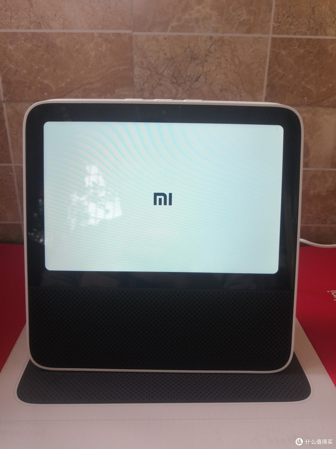 孩子首件电子玩物红米小爱触屏音箱8开箱测评