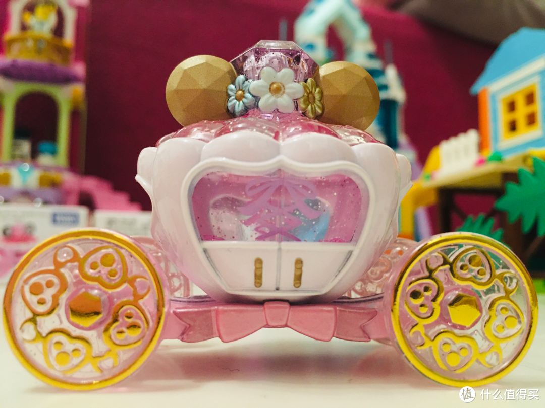 迪士尼宝石之路系列 长发公主和米妮南瓜车开箱晒物