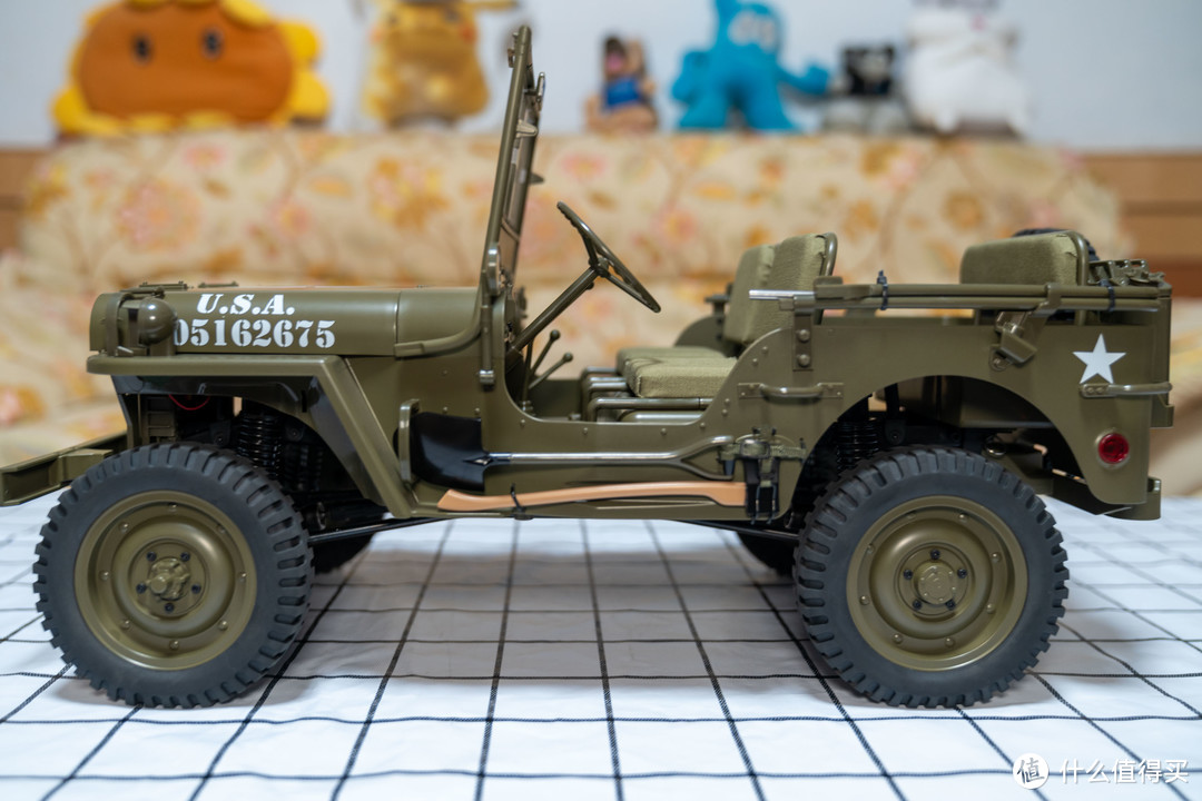 FMS ROCHOBBY 1/6 Jeep 威利斯 1941 MB 遥控攀爬车——兵人完美座驾