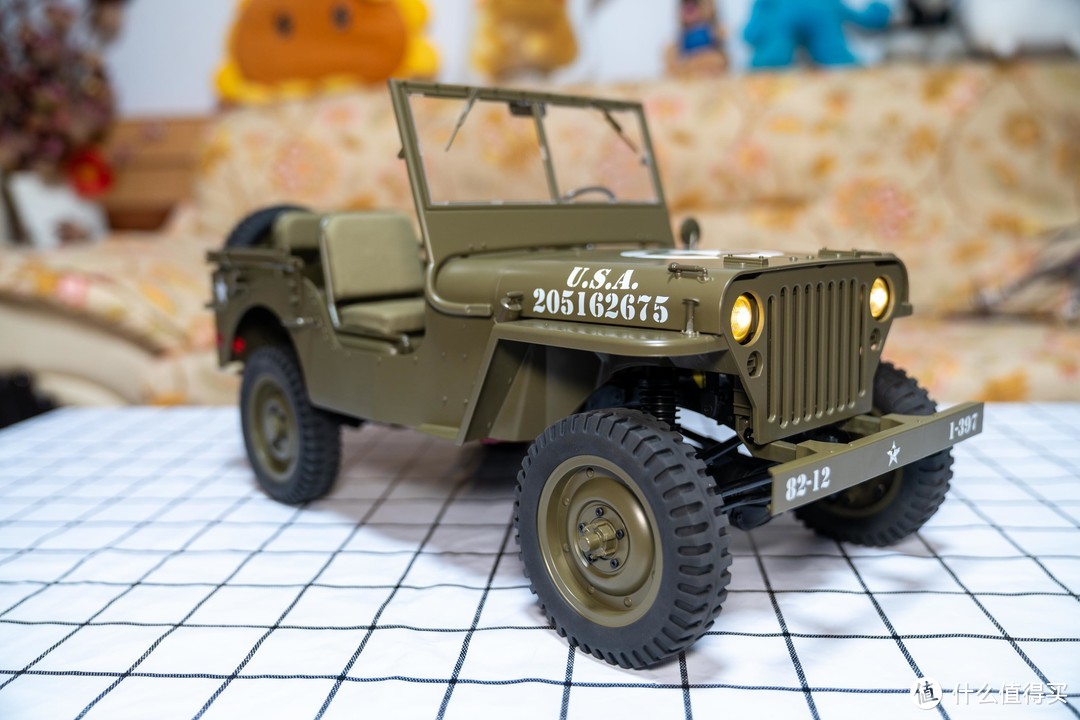 FMS ROCHOBBY 1/6 Jeep 威利斯 1941 MB 遥控攀爬车——兵人完美座驾