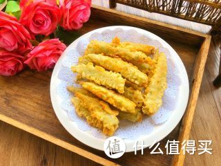 香酥美味的椒盐秋葵，吃一次就会爱上，赶快做起来