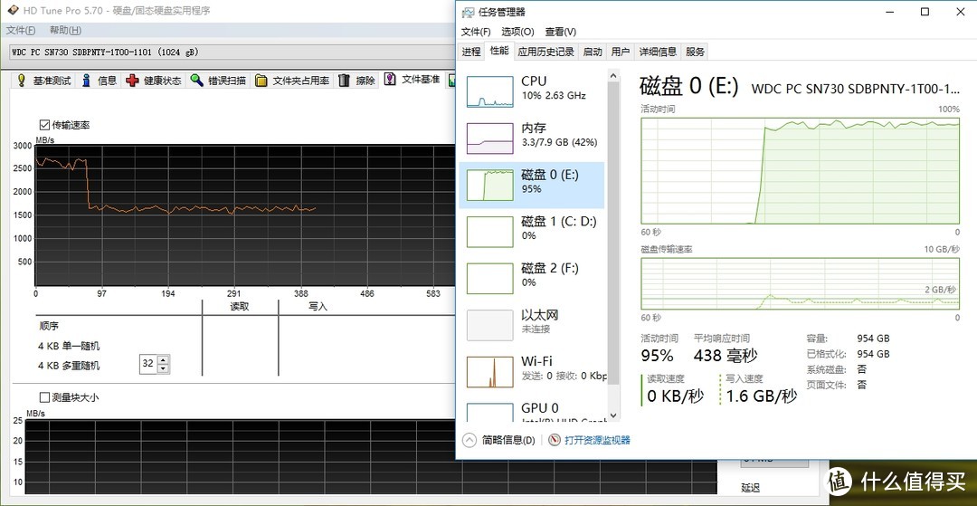 SSD写入速度都是3秒真男人？SN730开箱测试，持续写入结果意外！