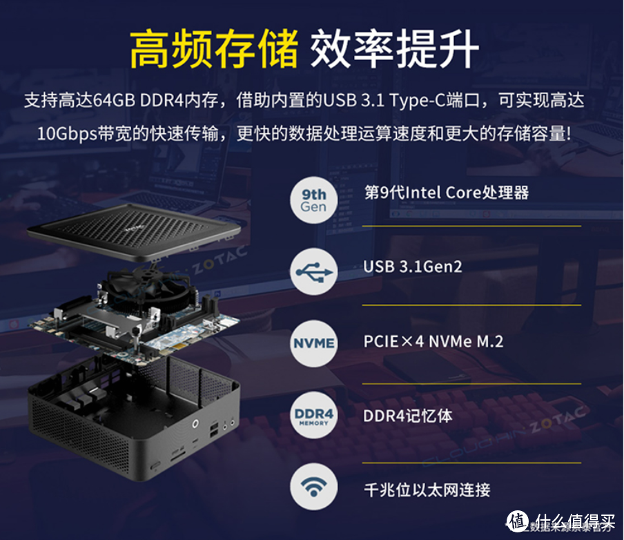 媲美幽灵峡谷的变态级扩展：索泰 ZBOX MI574 准系统 上架开售