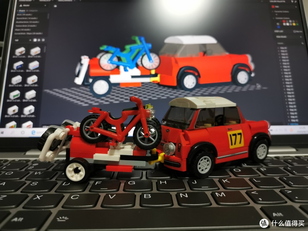 LEGO 75894 Mini 小拖车MOC图纸分享，再聊聊LDD和Studio。