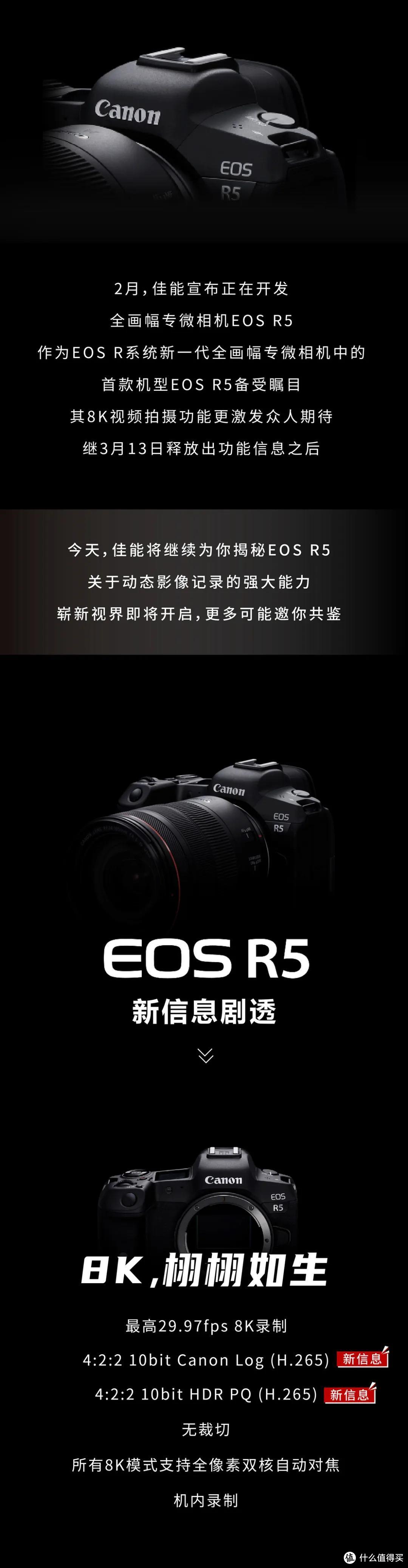 佳能R5及EOS C300 Mark III详解