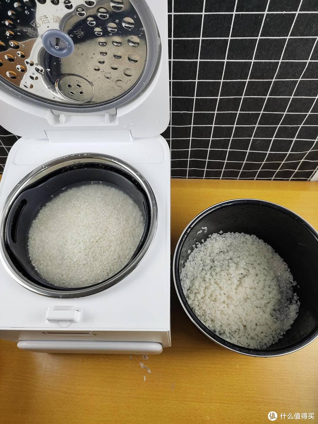 一碗米蒸出两种效果？臻米脱糖电饭煲 体验评测