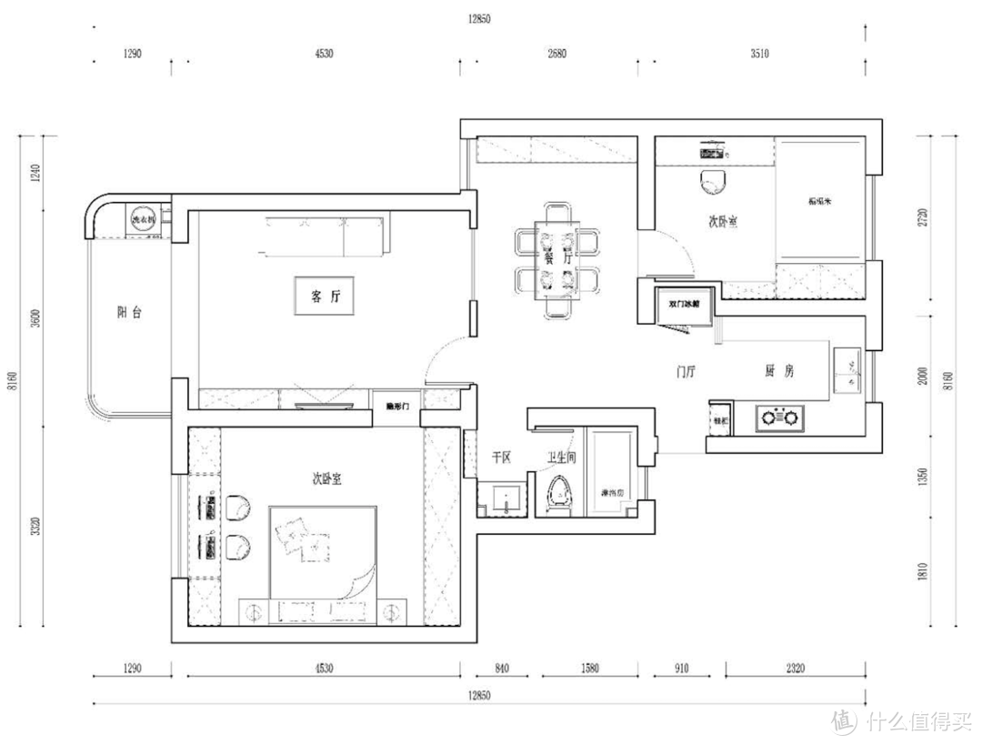 装修小白日记本(一) 动线、采光、柜子摆放...你品，你细品