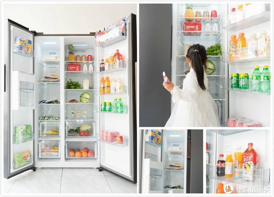 超大容量，净味除菌，美的智能变频冰箱满足你的需求