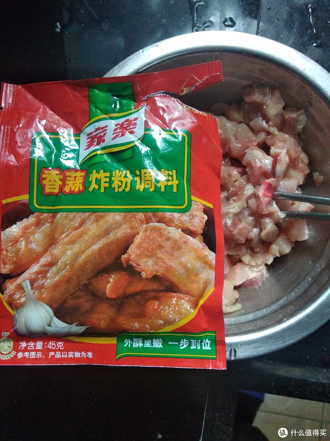 家乐的蒜香味炸粉