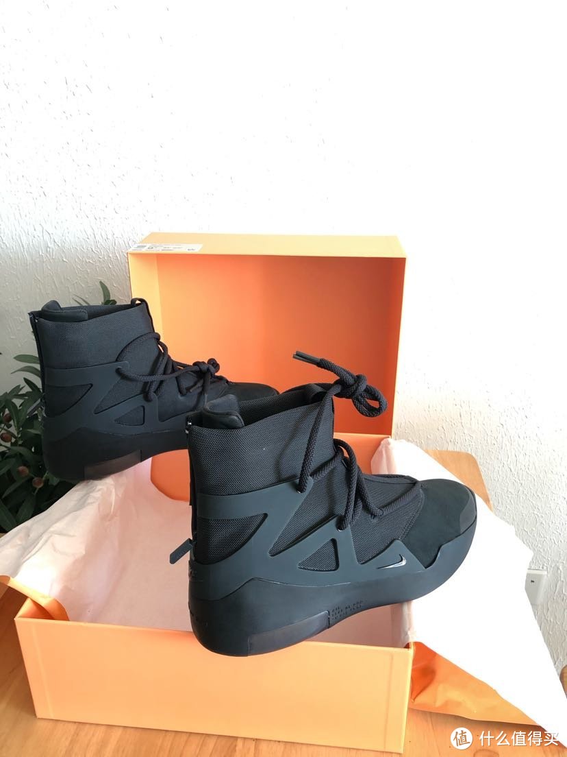 nike fear of god 1 triple black