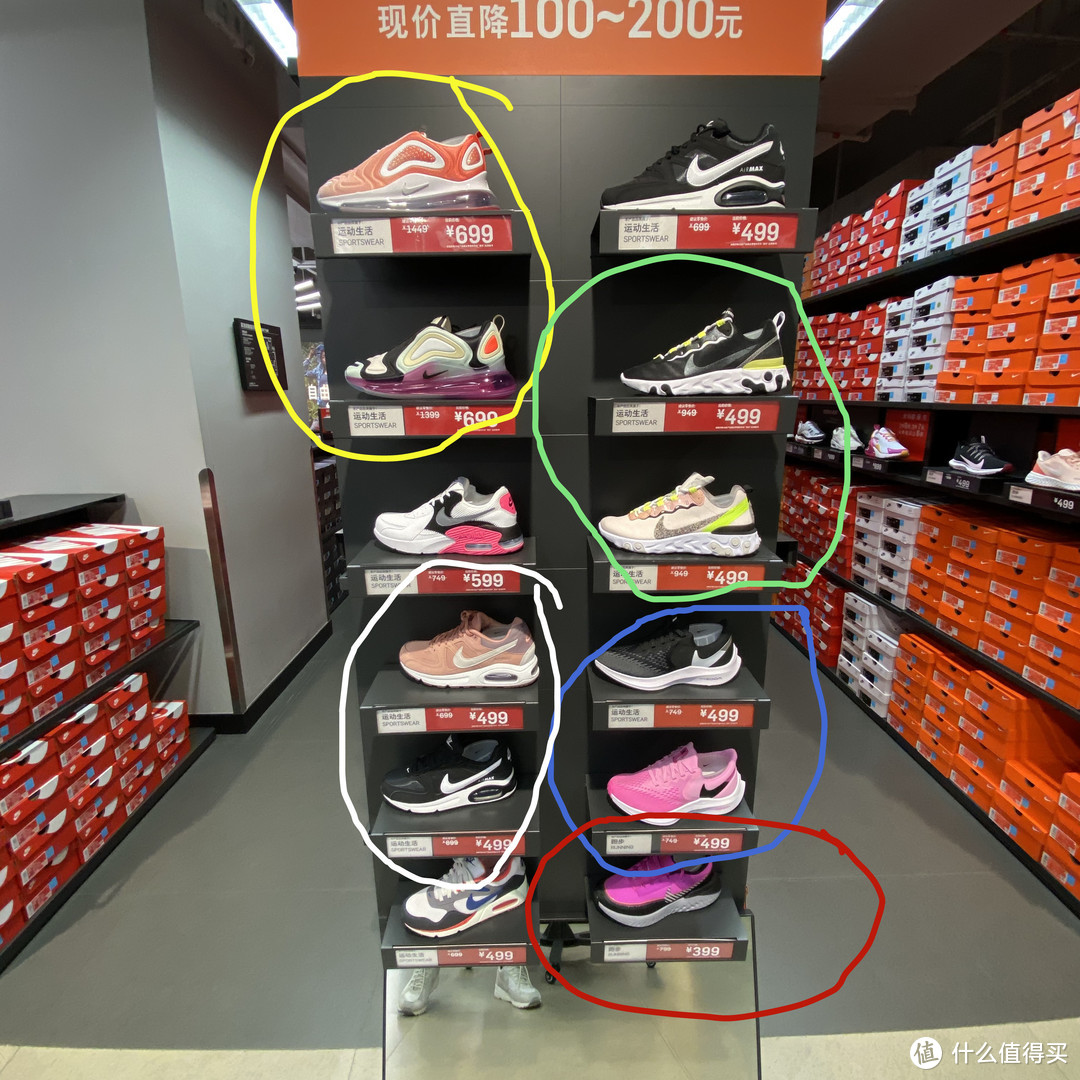 五一将至~NIKE官方折扣店四件六折有点什么女款可以买？