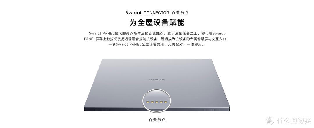  创维首创SwaiotPANEL移动智慧屏，一屏联万物，聚焦Swaiot大生态|未来科技范