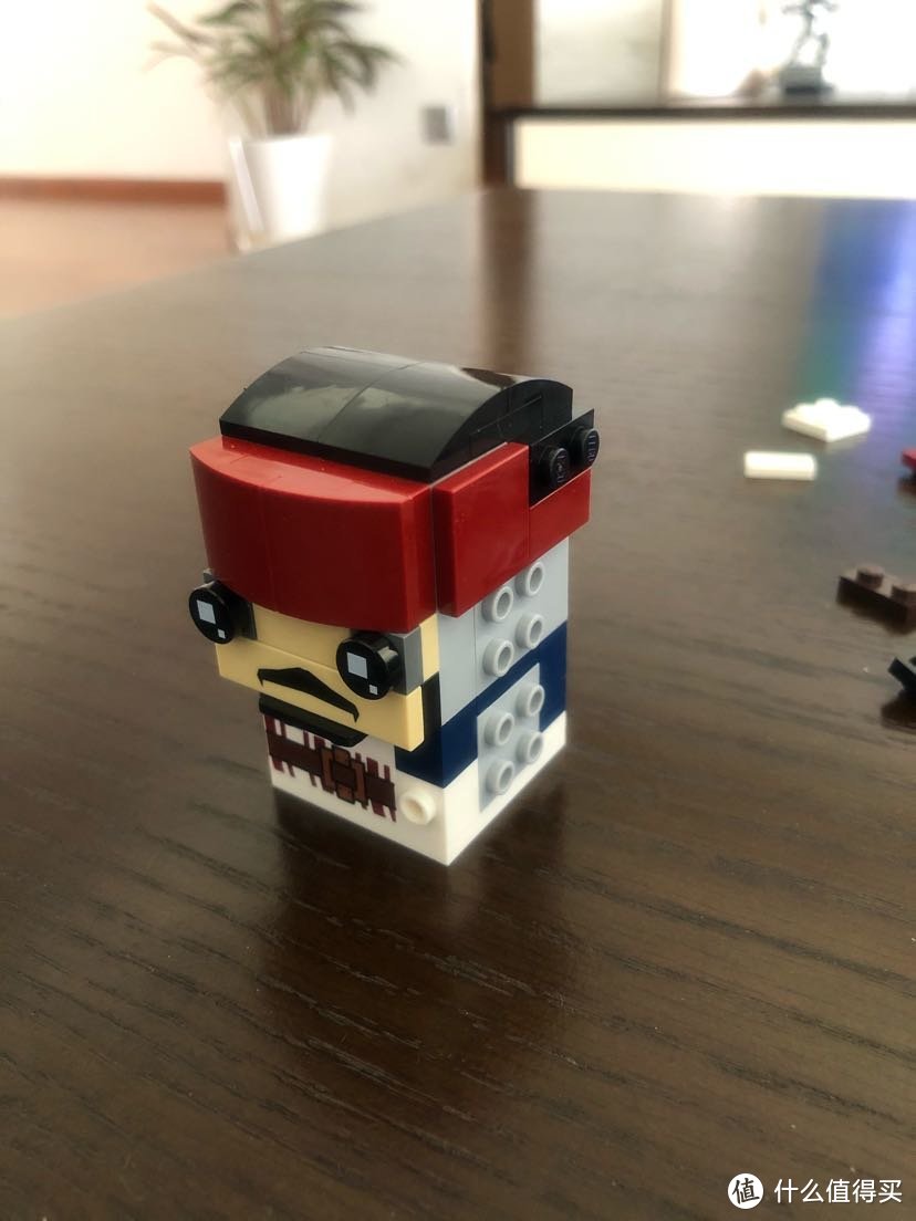 LEGO BRICKHEADZ 乐高方头仔 41593杰克·史派罗船长