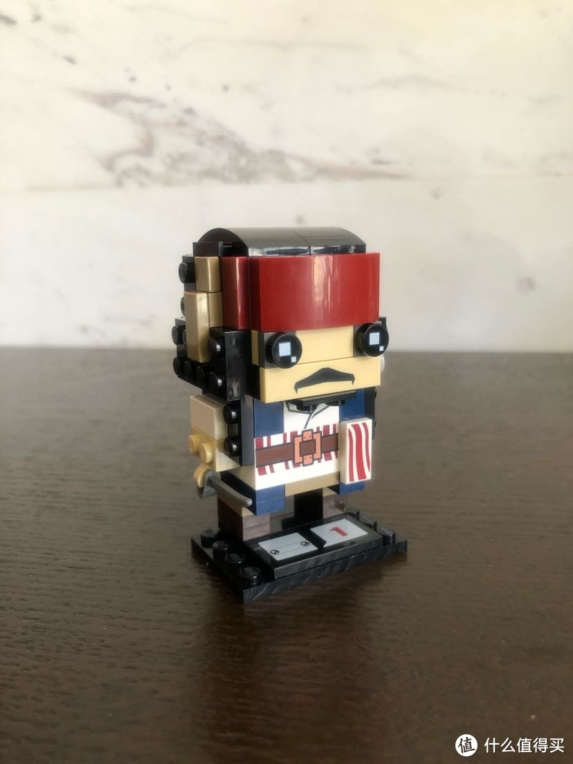 LEGO BRICKHEADZ 乐高方头仔 41593杰克·史派罗船长