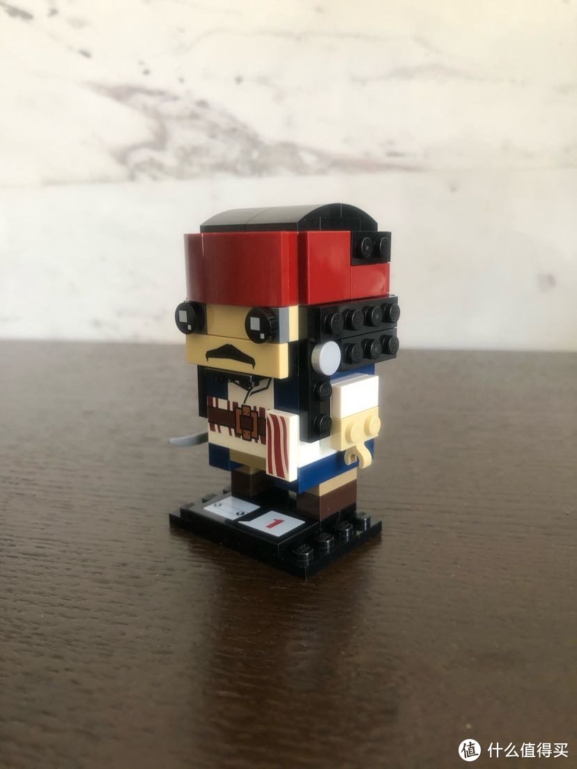 LEGO BRICKHEADZ 乐高方头仔 41593杰克·史派罗船长