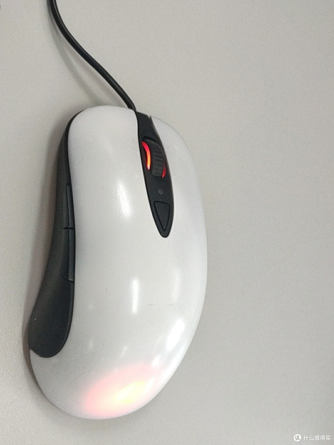 掉漆大师换装记---【赛睿大师】鼠标喷涂黑车漆_鼠标_什么值得买