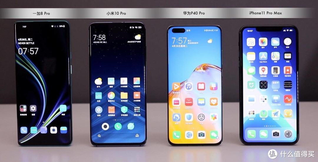 2020旗舰手机横评（上）华为P40Pro/小米10Pro/一加8Pro/iPhone