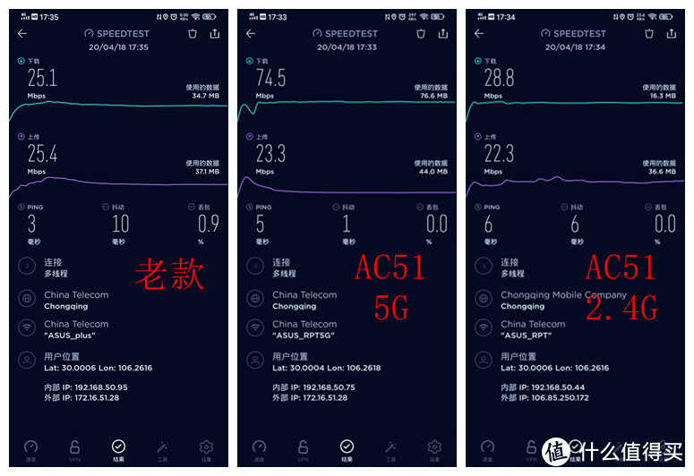 ASUS华硕RP-AC51 AC750M 双频无线中继器 体验