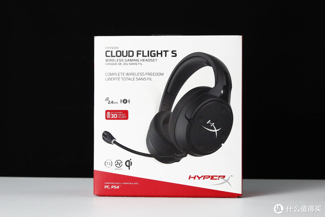 【擺评】爽爆！HYPERX CLOUD FLIGHT S加强版无线耳机开箱评测