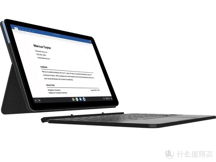 10小时续航、联发科P60T：联想推出IdeaPad Duet Chromebook 二合一平板