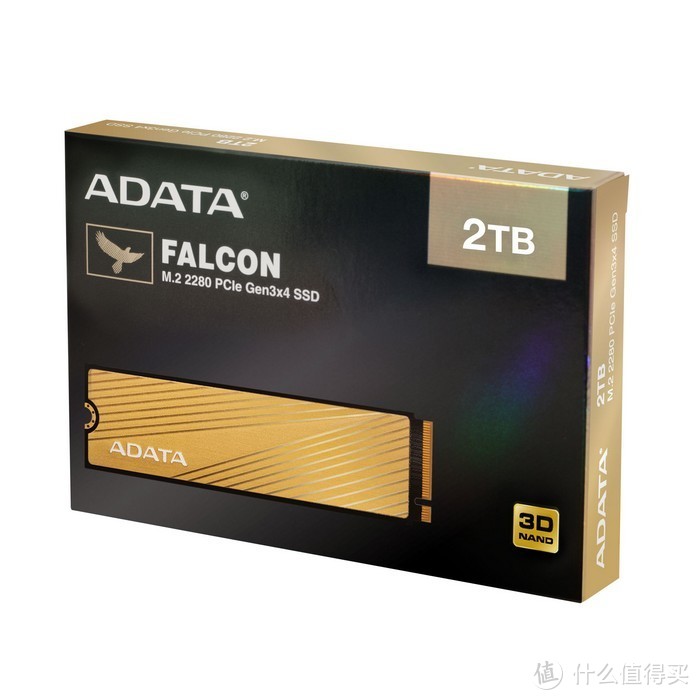 黄金配色散热篇，支持3100MB/s读取：威刚发布 FALCON M.2 SSD固态硬盘