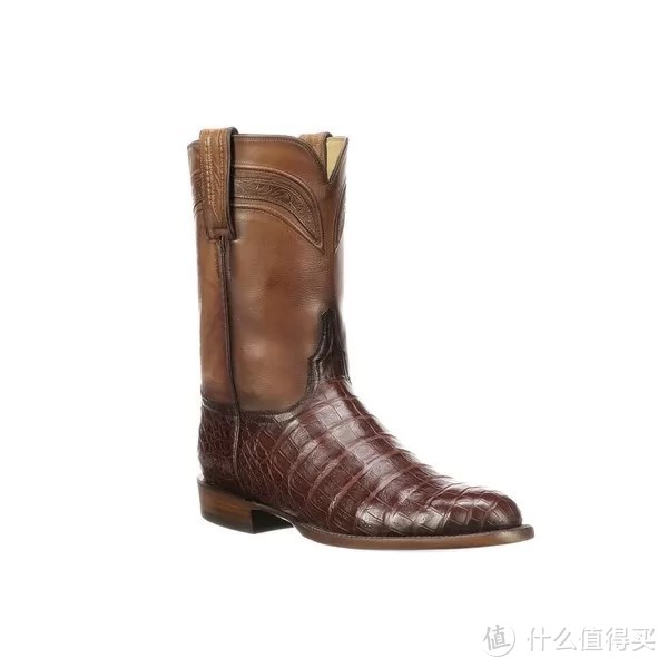 Wilson Brown Crocodile Roper Boot