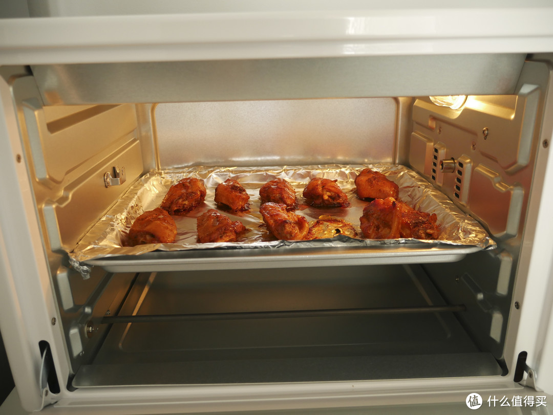 热循环效果一般 小米MIJIA米家电烤箱开箱体验
