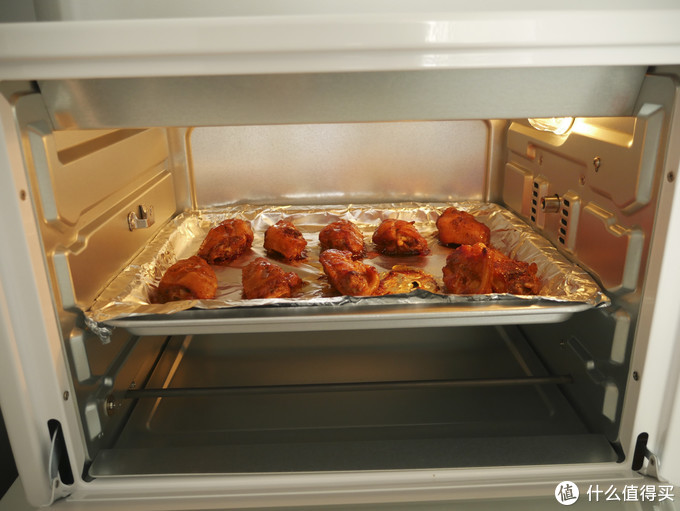 热循环效果一般 小米MIJIA米家电烤箱开箱体验