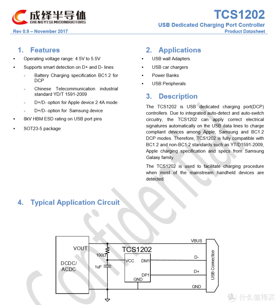 拆解报告：TORRAS图拉斯24W 1A1C快充充电器