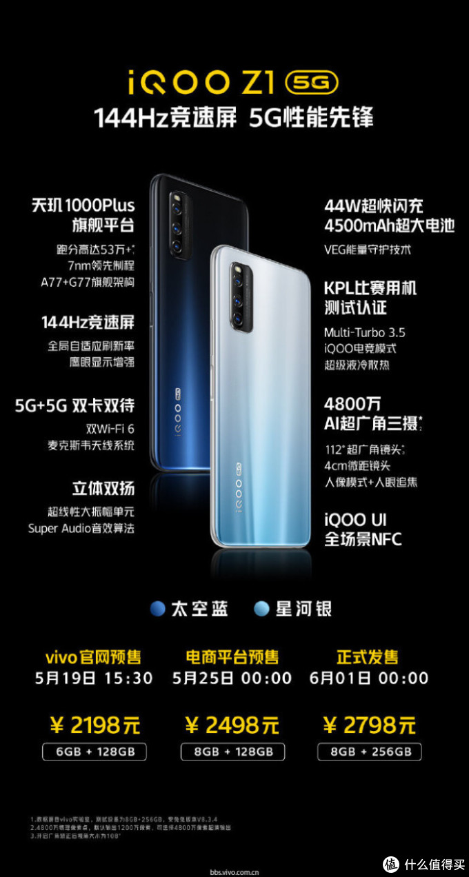 首发天玑1000+!5分钟速读IQOO Z1发布会 (附联名彩蛋)