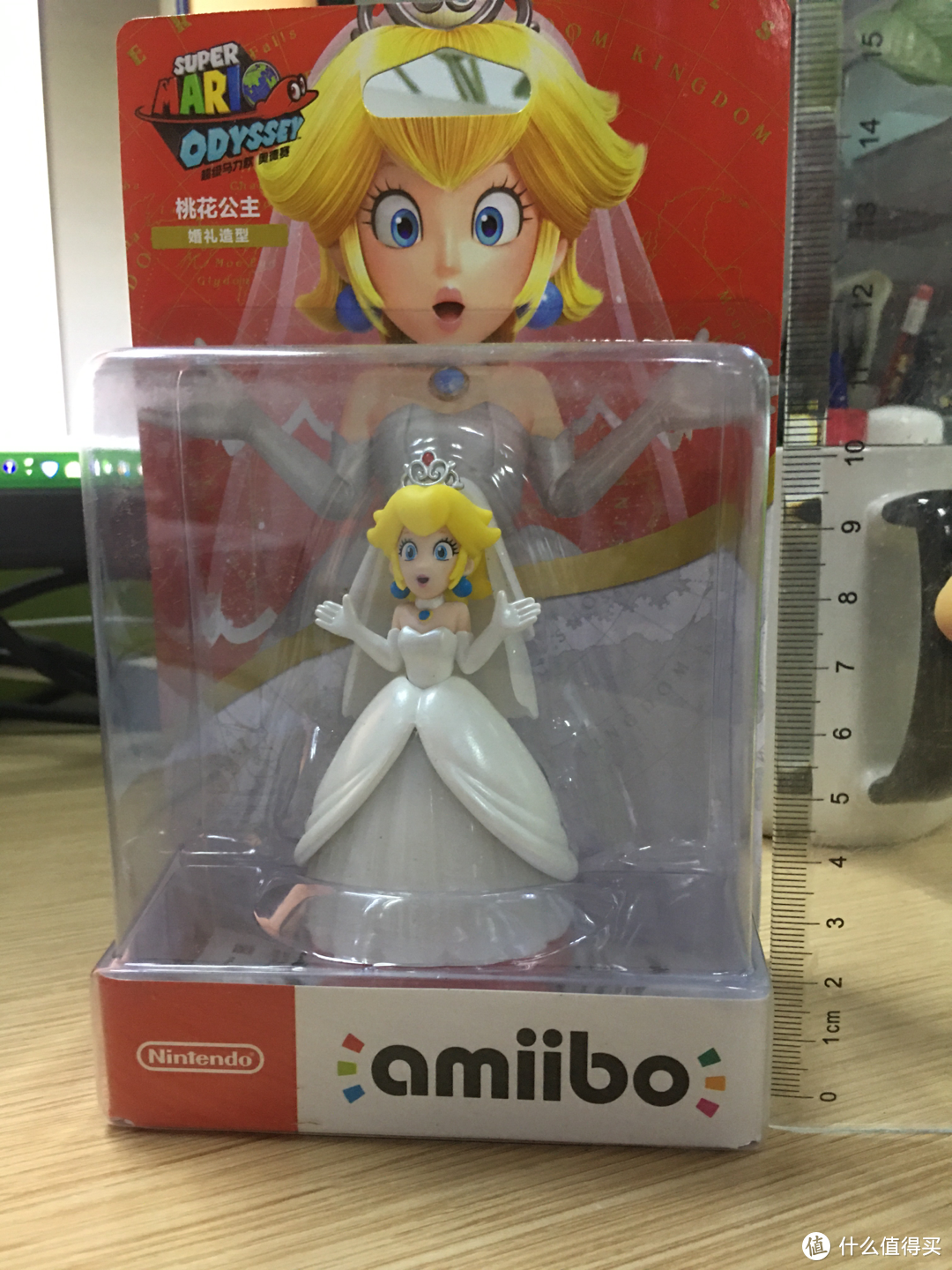 第一件amiibo人偶配件到手晒—桃花公主 婚礼造型