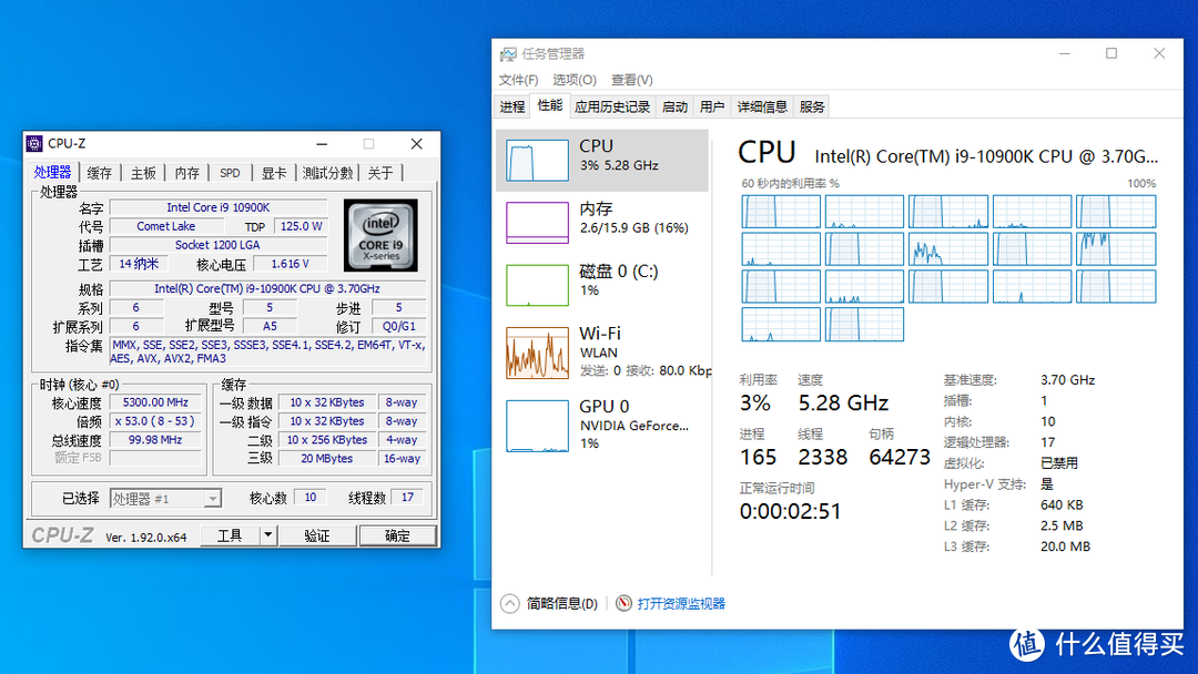 再次登顶CPU频率巅峰，Intel Core i9-10900K/i5-10600K 十代酷睿首发测试