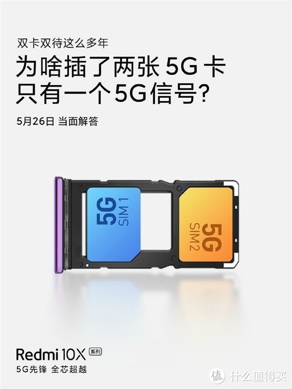 小米首款双 5G 手机！Redmi 10X 首发5G Soc 芯片