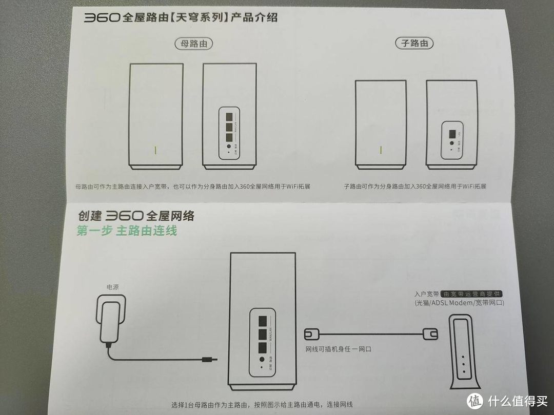 360全屋路由M5双母装MESH分布式子母路由器测评体验