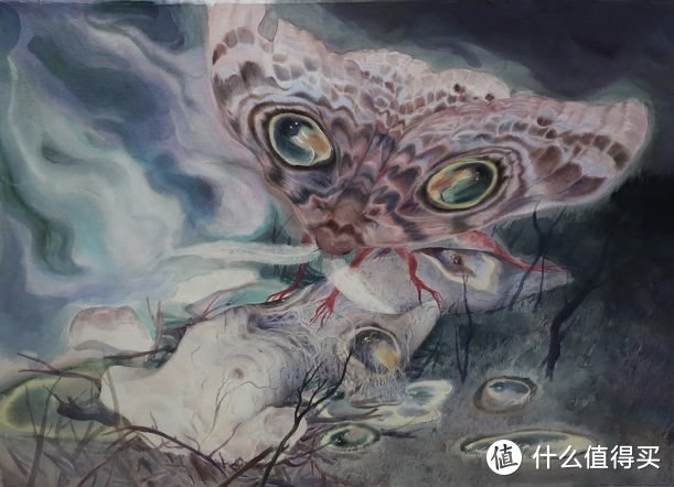 小编看了央美的毕业展，选了这几幅比较值得细品的（绘画篇）