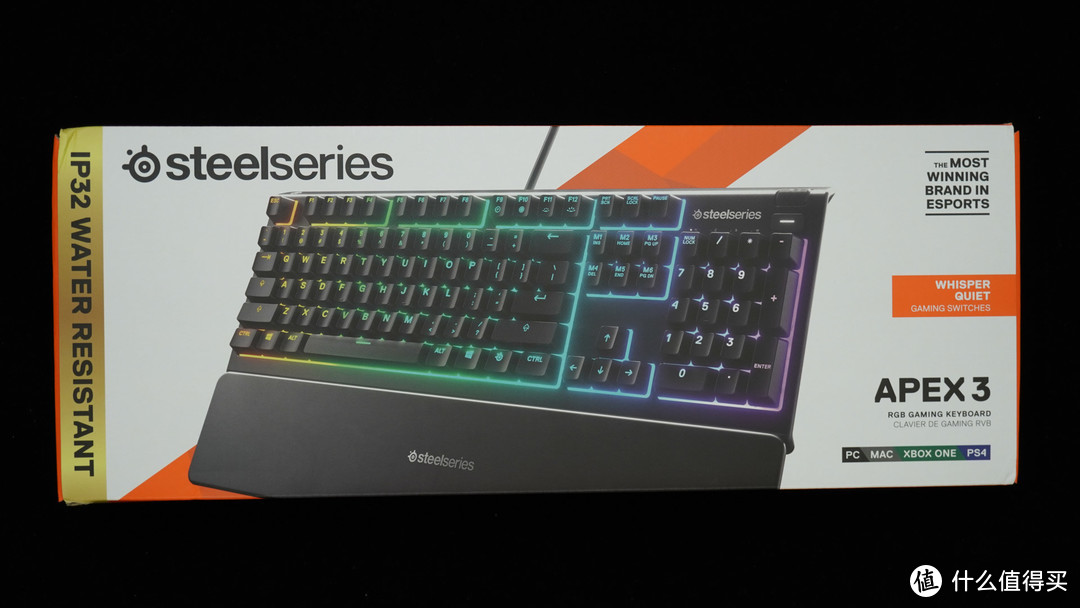 最靓的薄膜键盘 - 赛睿 SteelSeries APEX3