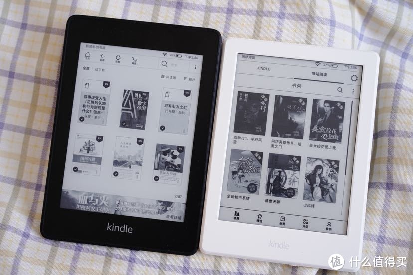 0元白嫖“kindle x咪咕网文版”和kp4的粗略比较。