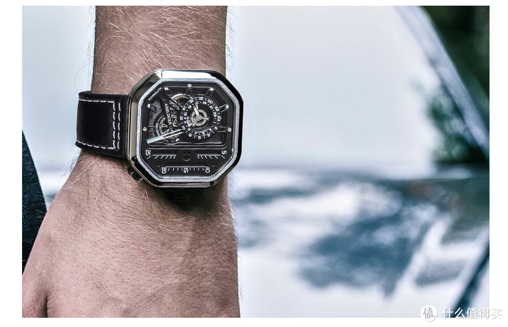 艾戈勒5801A1手表：夜光表针搭配精致外观，凸显高贵气质