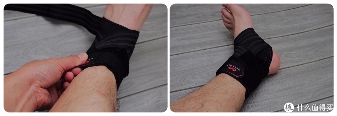 老伤腿需要预防和恢复：迈克达威phantom4305幻影系列3+绑带护踝