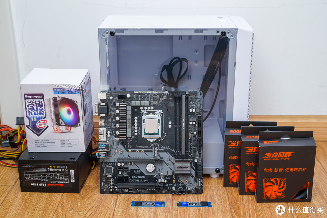 组装一台高性能All in one NAS，i5处理器+z370主板，万兆+软路由+win10！