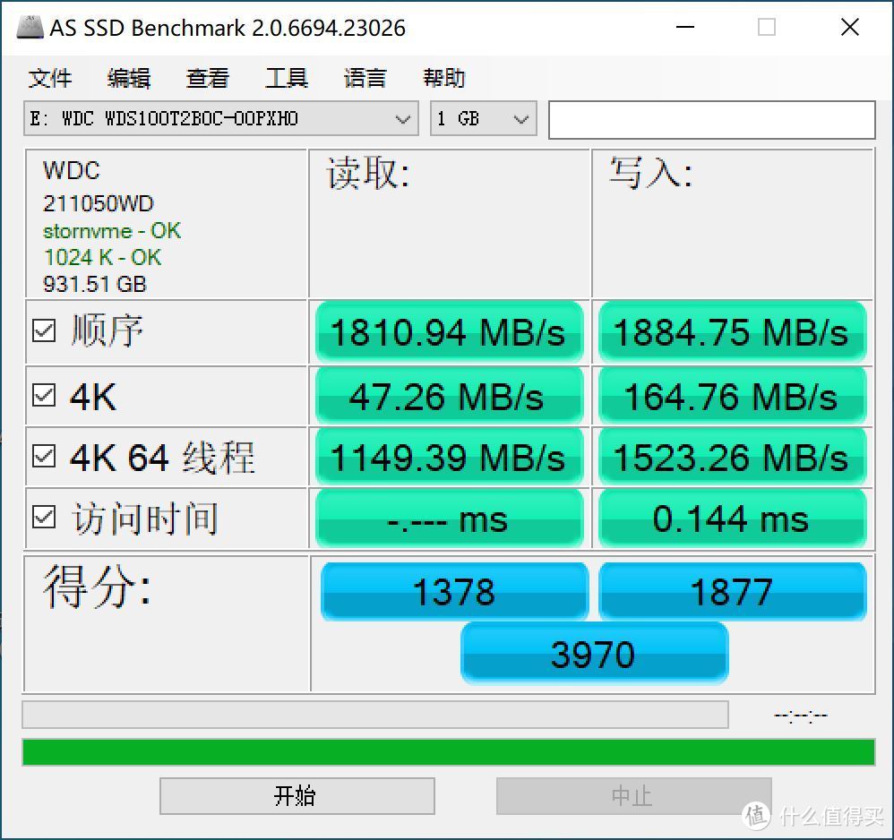 顶住折磨！西部数据WD Blue SN550 NVMESSD 1TB开箱评测