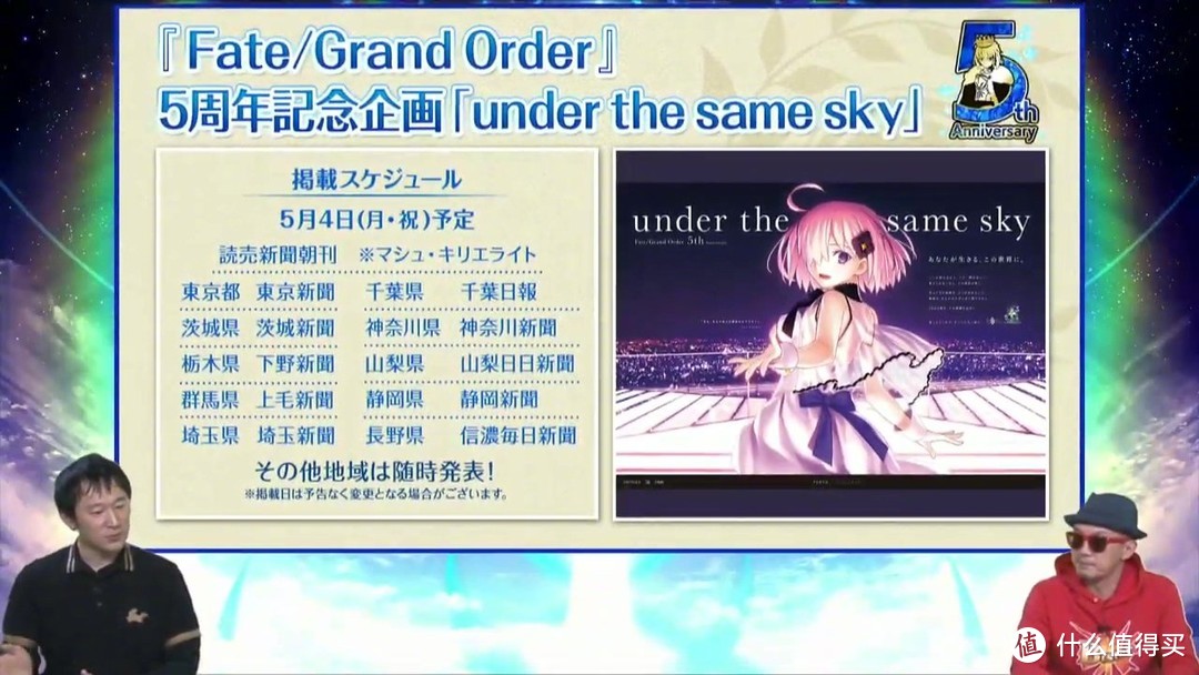 《FGO》5周年纪念英灵去哪里？under the same sky