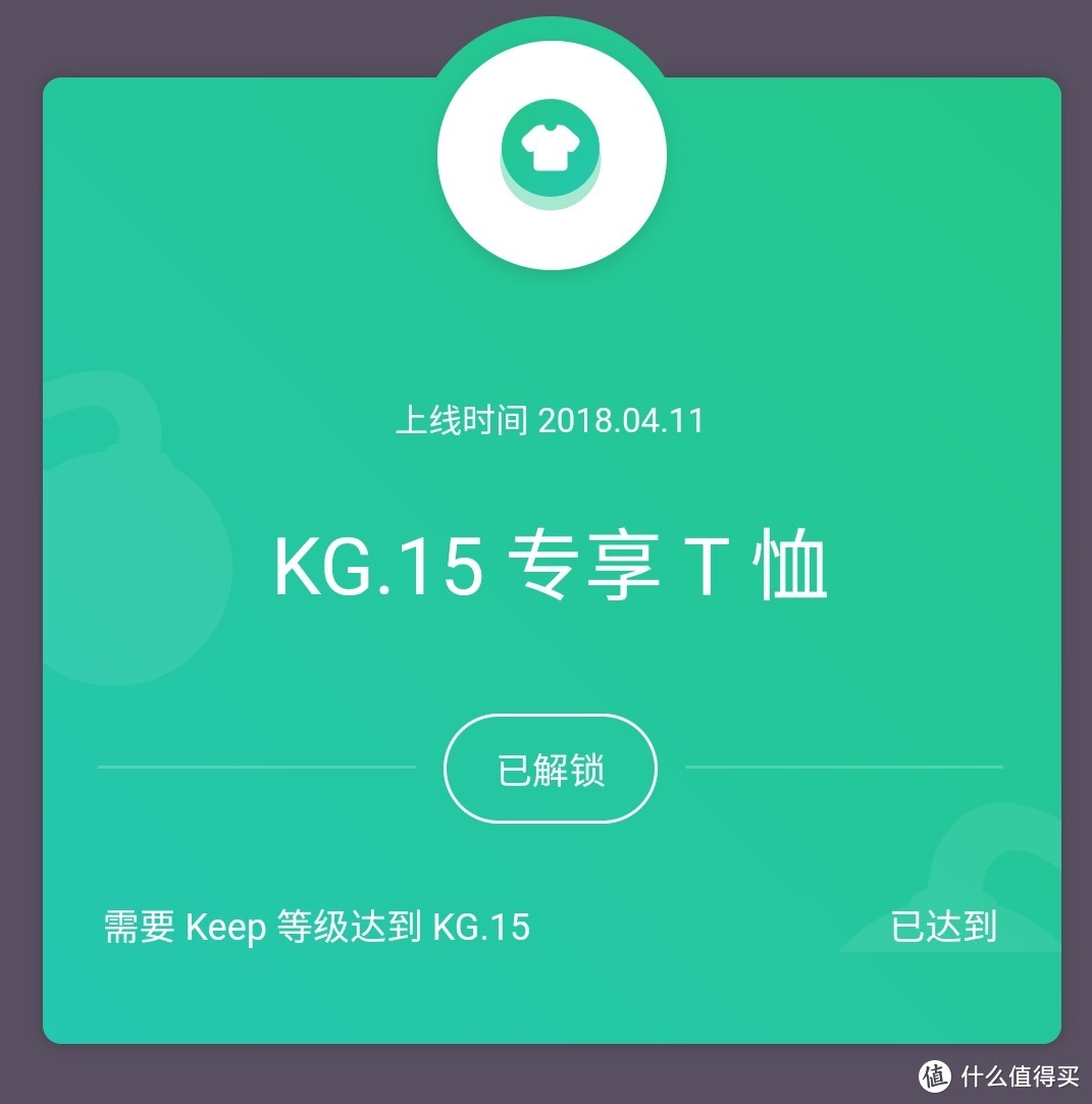 身份的象征，KG15专属T恤