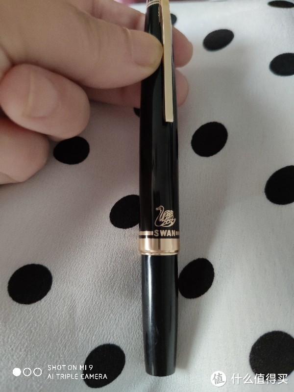 淘宝老货上手日本原装70年库存swan口袋短钢笔038ef