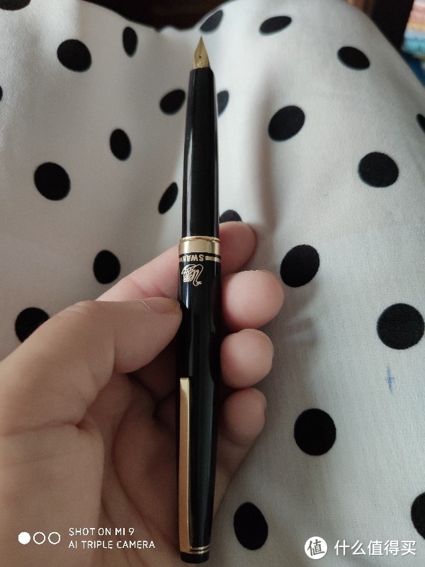 淘宝老货上手日本原装70年库存swan口袋短钢笔038ef