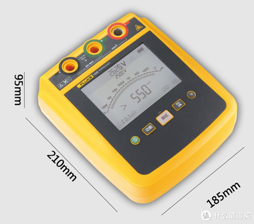 Fluke1535高压绝缘电阻测试仪体验